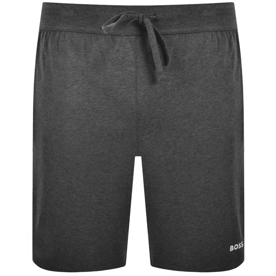Image number 2 for BOSS Unique Jersey Shorts Grey