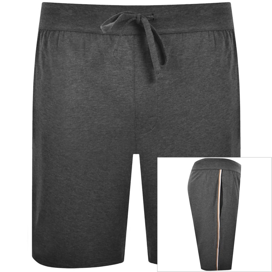 Image number 1 for BOSS Unique Jersey Shorts Grey