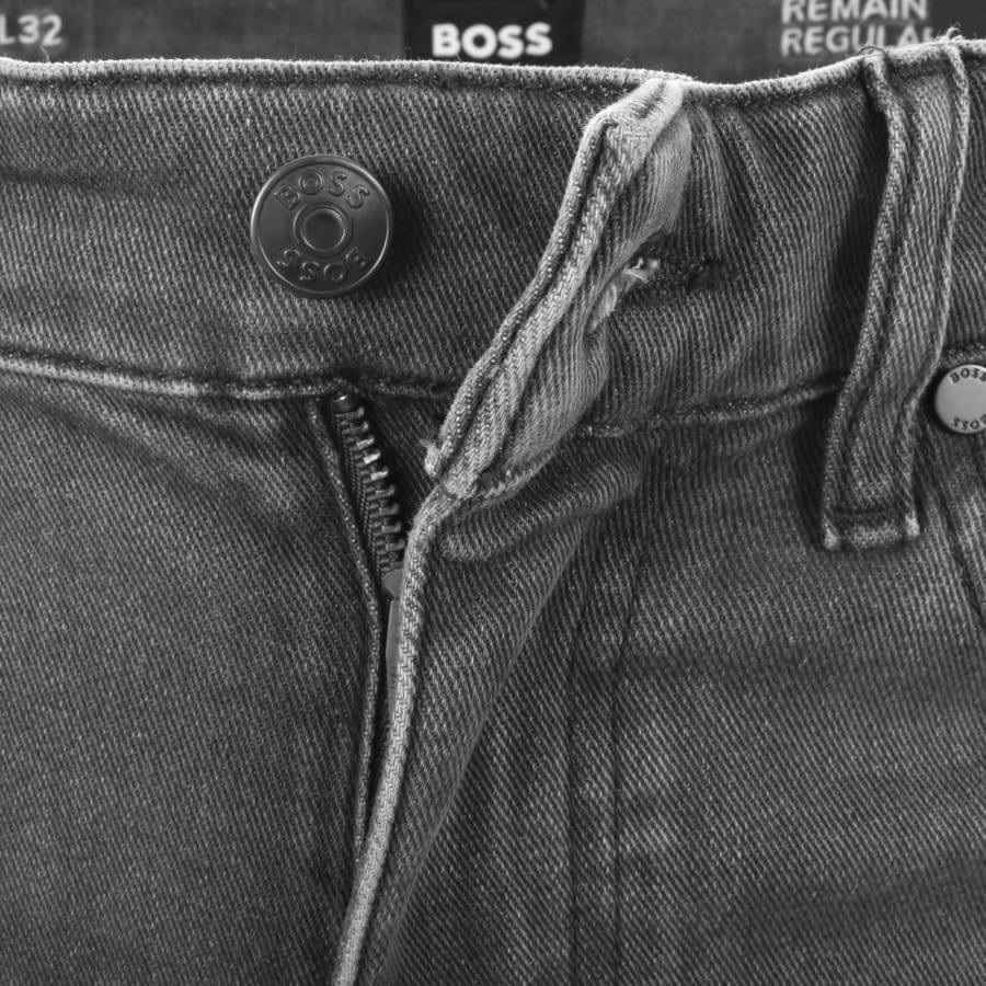 Image number 5 for BOSS Re Maine Regular Fit Jeans Grey