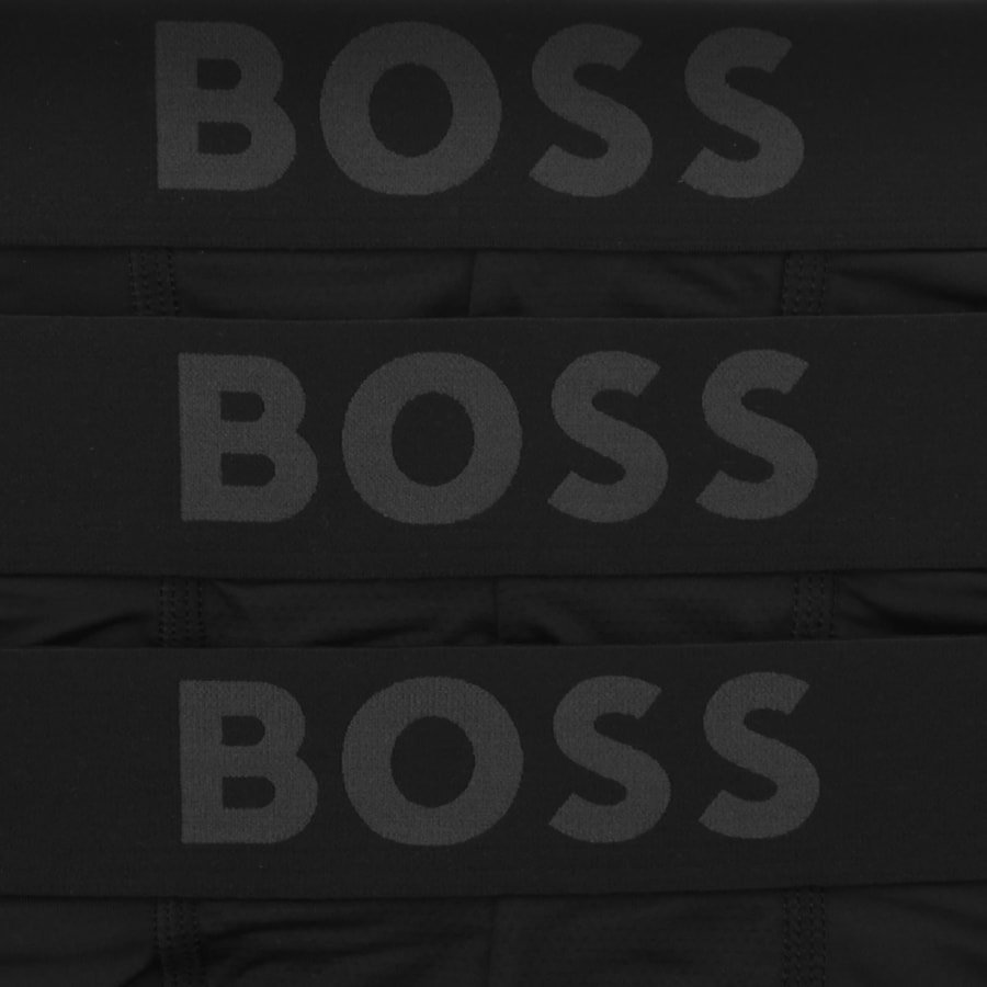 Image number 3 for BOSS 3 Pack Active Boxer Briefs Black