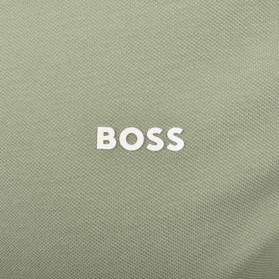 Image number 3 for BOSS Parlay 190 Polo T Shirt Green