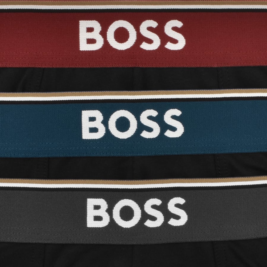 Image number 5 for BOSS Underwear 3 Pack Power Boxer Briefs Black
