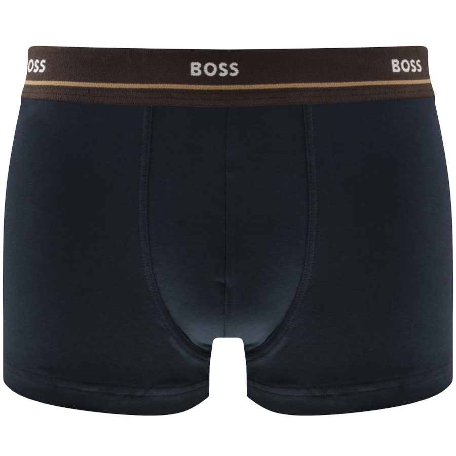 Image number 4 for BOSS Underwear 5 Pack Boxer Trunks