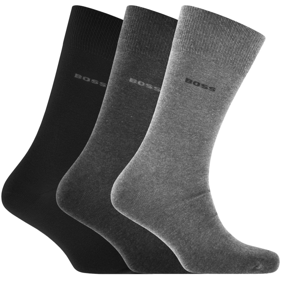 Image number 1 for BOSS 3 Pack Paul Crew Socks