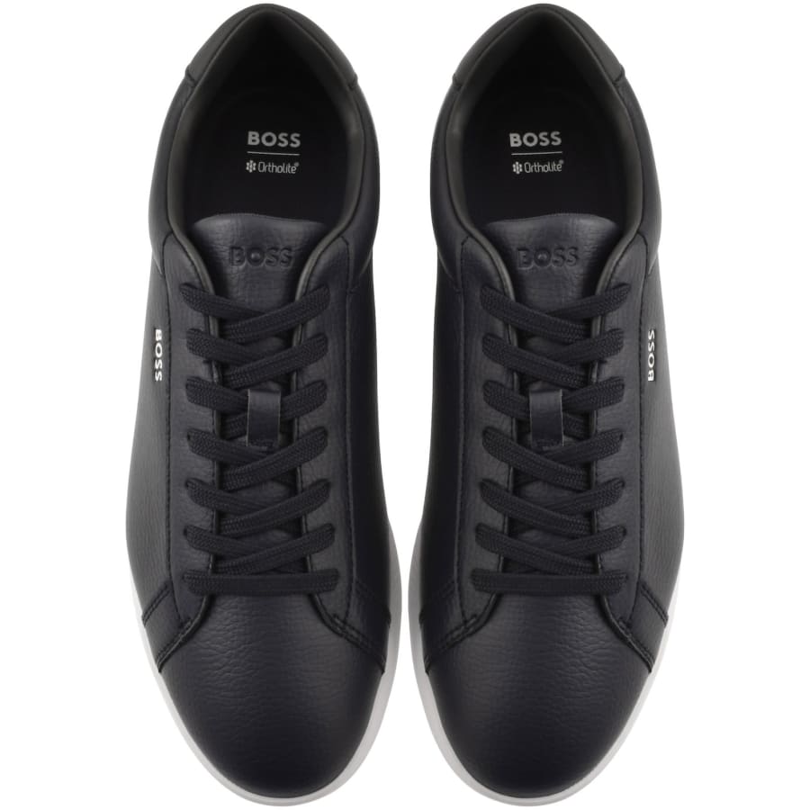 Image number 3 for BOSS Nitan Trainers Dark Blue