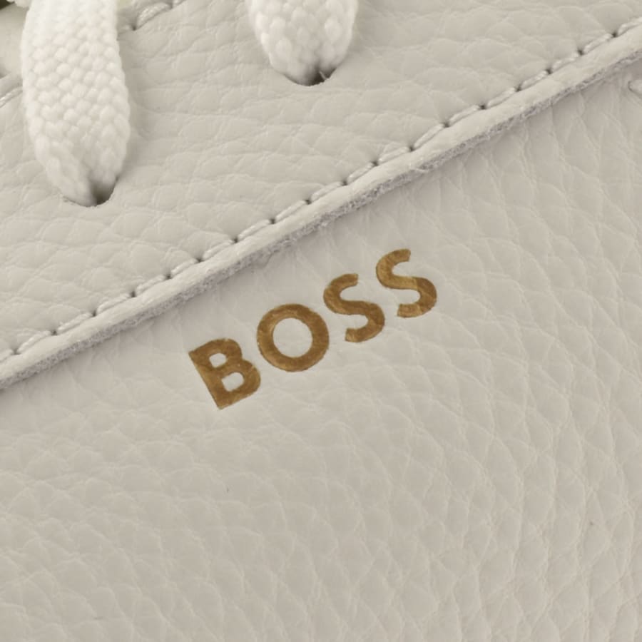 Image number 4 for BOSS Kieran Tennis Trainers White