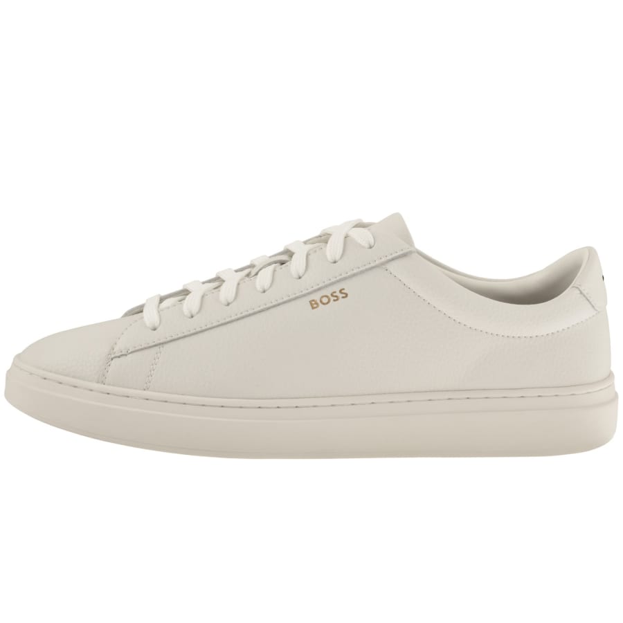 Image number 1 for BOSS Kieran Tennis Trainers White