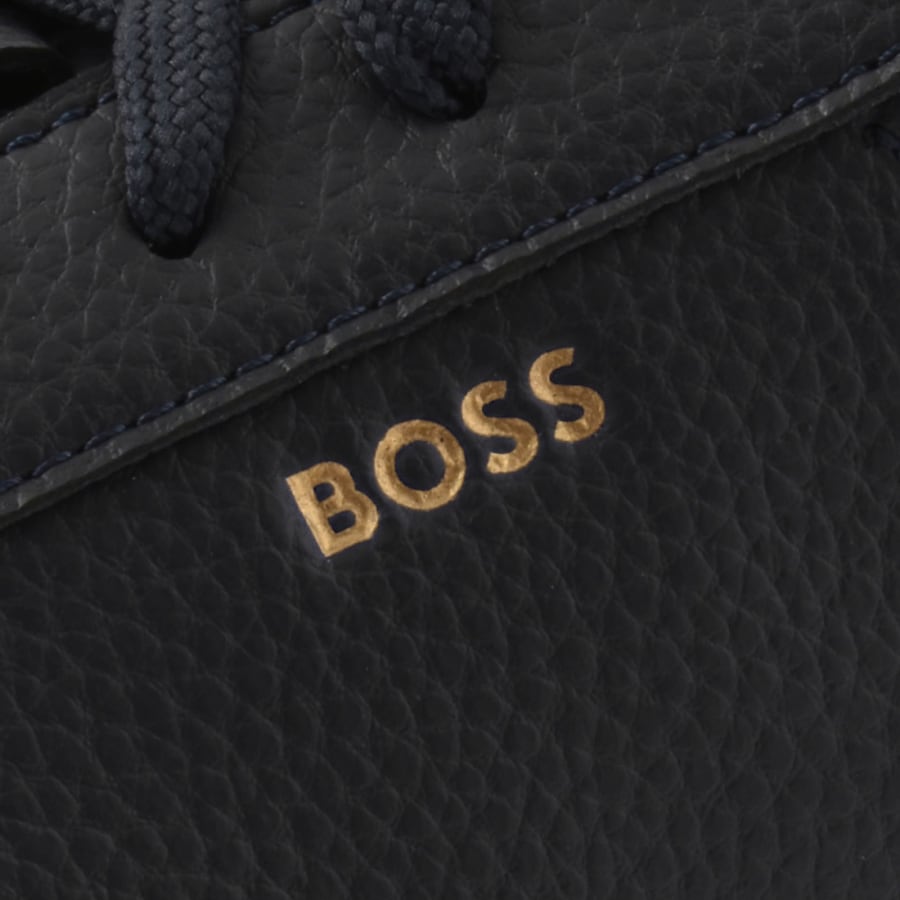 Image number 4 for BOSS Kieran Tennis Trainers Dark Blue