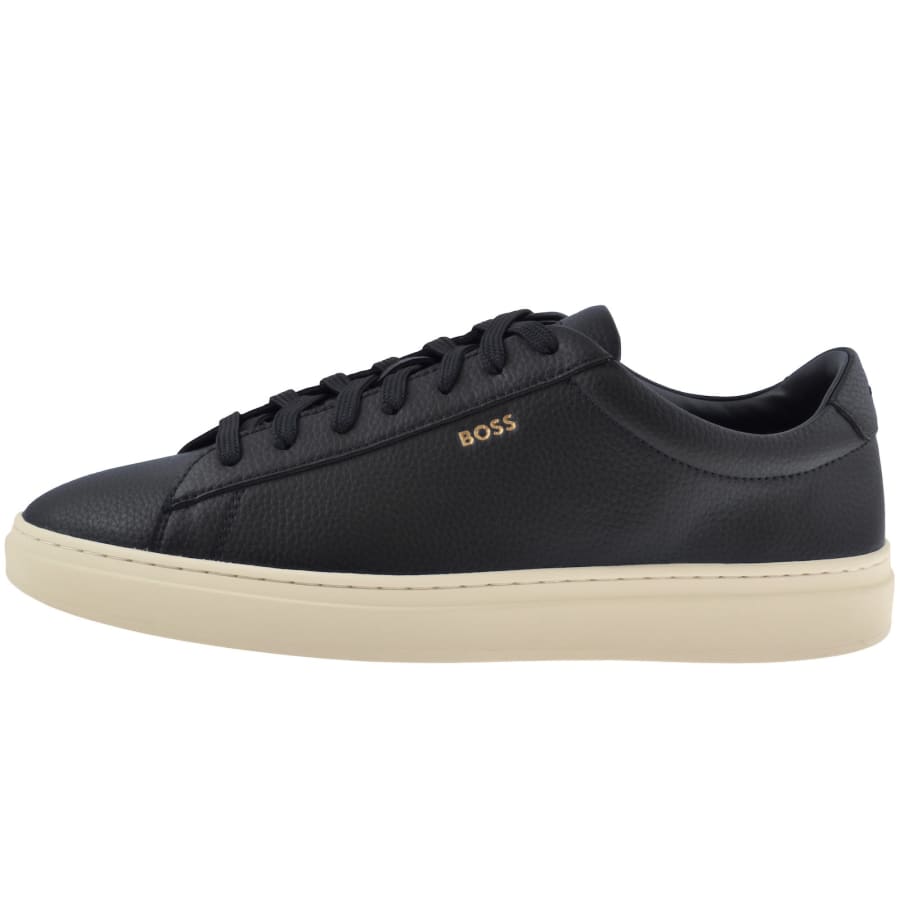 Image number 1 for BOSS Kieran Tennis Trainers Dark Blue