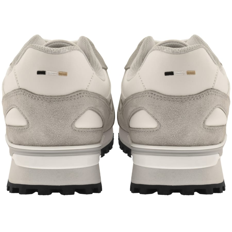 Image number 2 for BOSS Parkour L Runner Trainers Open White