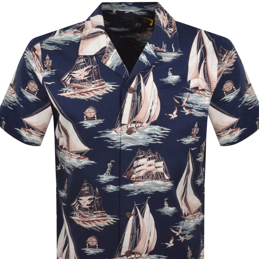 Image number 2 for Ralph Lauren Short Sleeve Shirt Blue