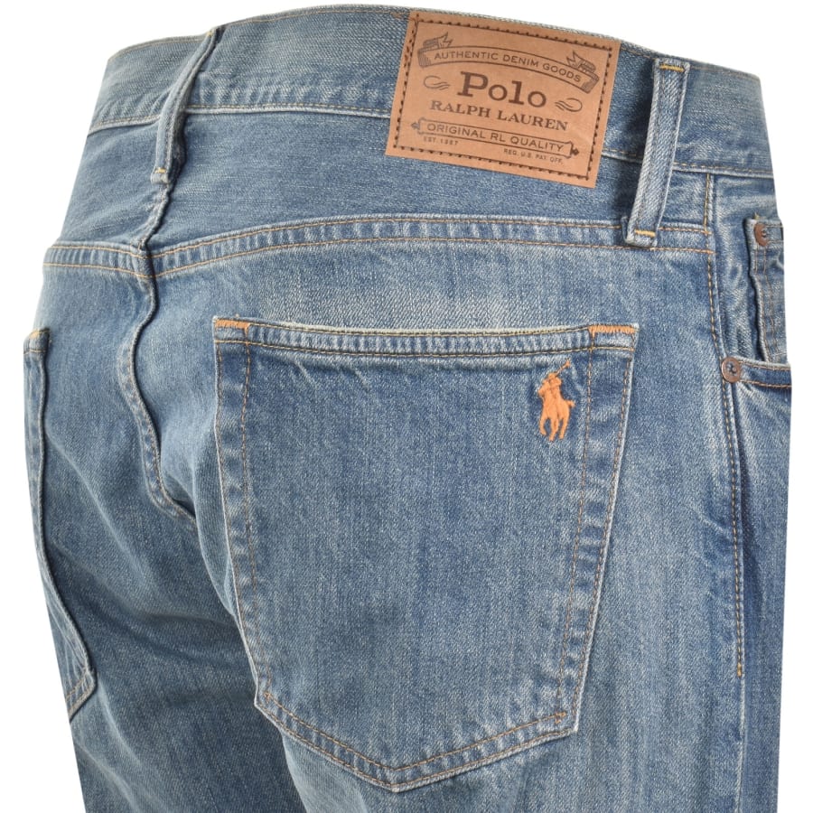 Image number 4 for Ralph Lauren Sullivan Slim Fit Jeans Blue