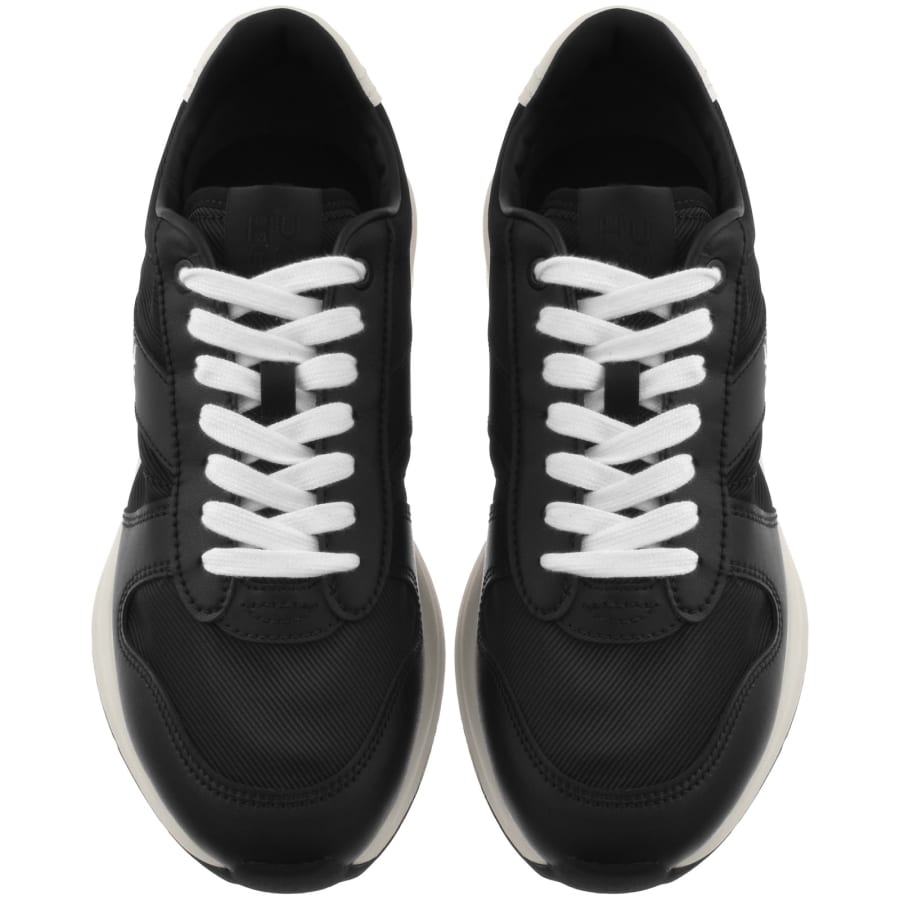 Image number 3 for HUGO GO3 Trainers Open Black
