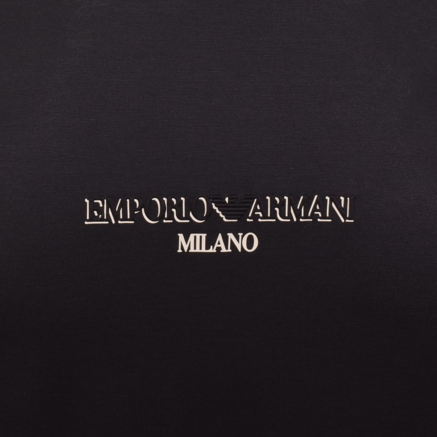 Image number 3 for Emporio Armani Logo T Shirt Navy