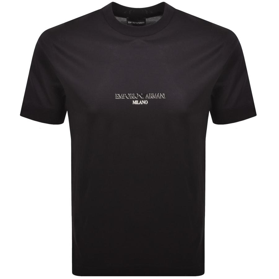 Image number 1 for Emporio Armani Logo T Shirt Navy