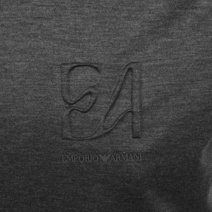 Image number 3 for Emporio Armani Logo T Shirt Grey