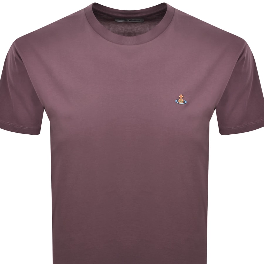 Image number 2 for Vivienne Westwood Classic T Shirt Oxblood Red