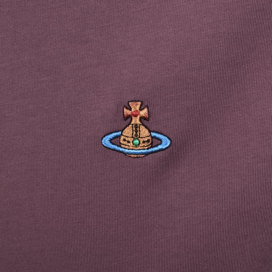 Image number 3 for Vivienne Westwood Classic T Shirt Oxblood Red
