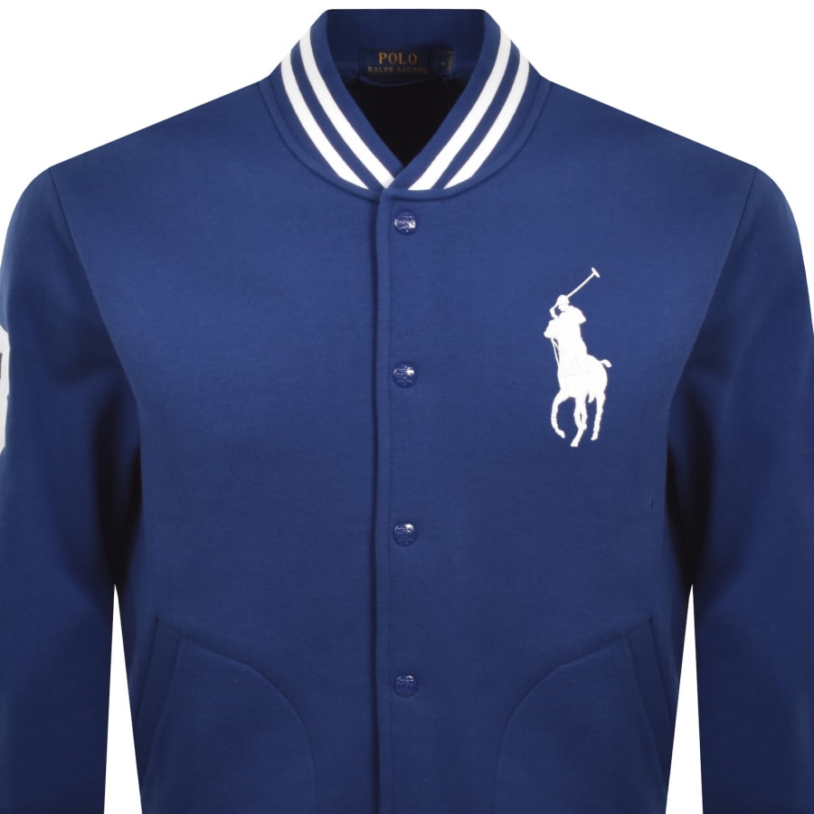 Image number 3 for Ralph Lauren Baseball Jacket Blue