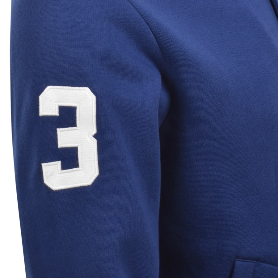 Image number 4 for Ralph Lauren Baseball Jacket Blue