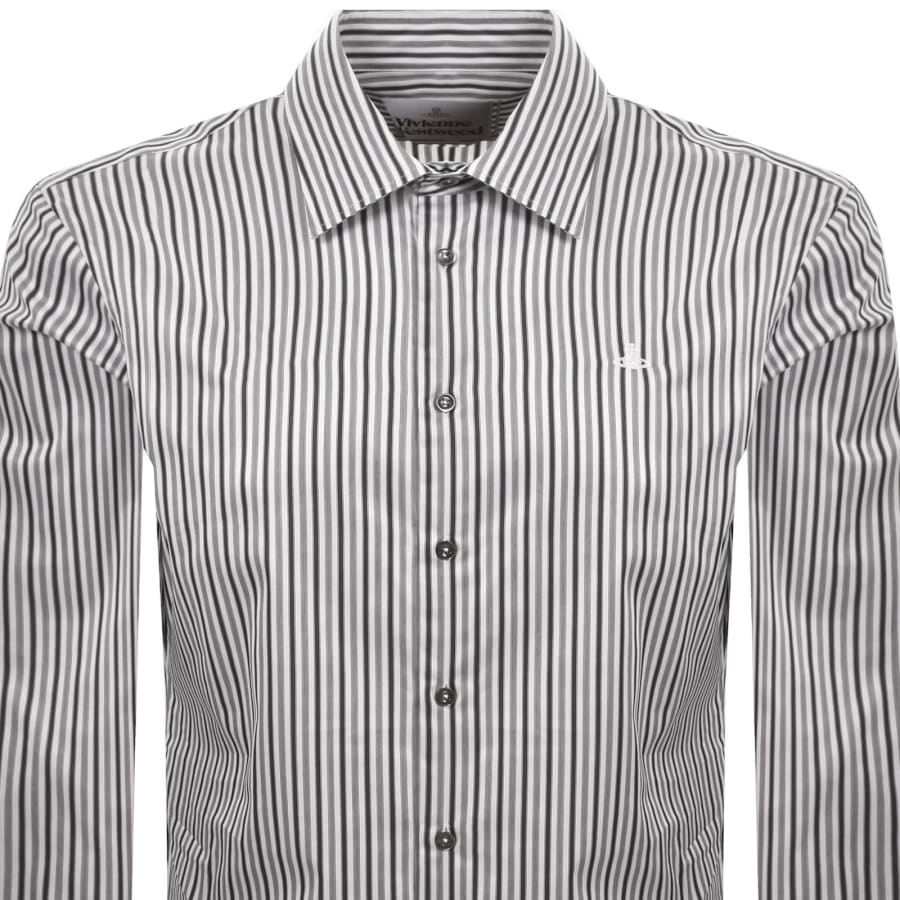 Image number 2 for Vivienne Westwood Ghost Long Sleeved Shirt Grey