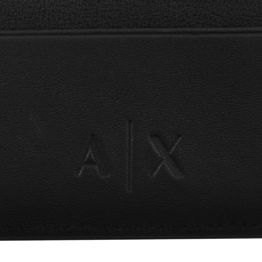 Image number 5 for Armani Exchange Bifold Logo Wallet Black