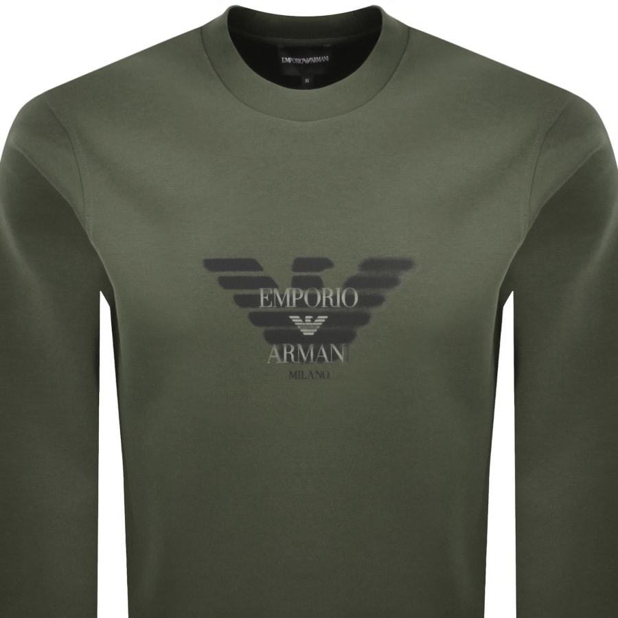 Image number 2 for Emporio Armani Sweatshirt Green