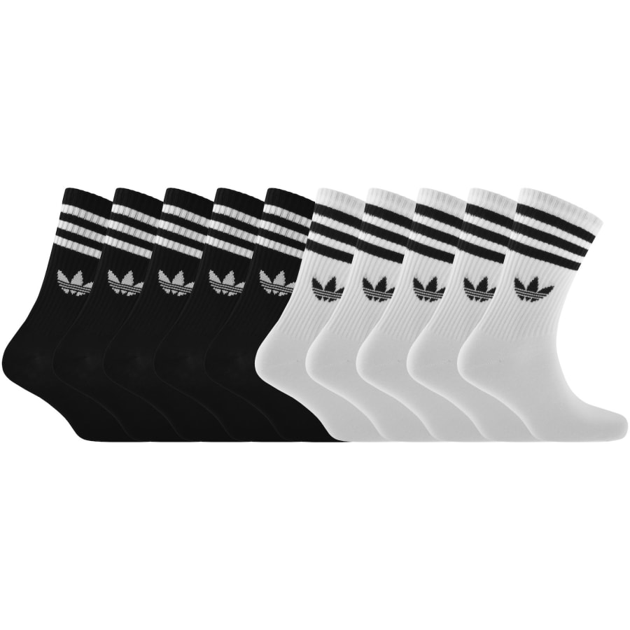 Image number 1 for adidas Originals 10 Pack Crew Socks