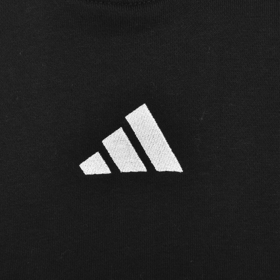 Image number 3 for adidas Sportswear 3 Stripe Hoodie Black