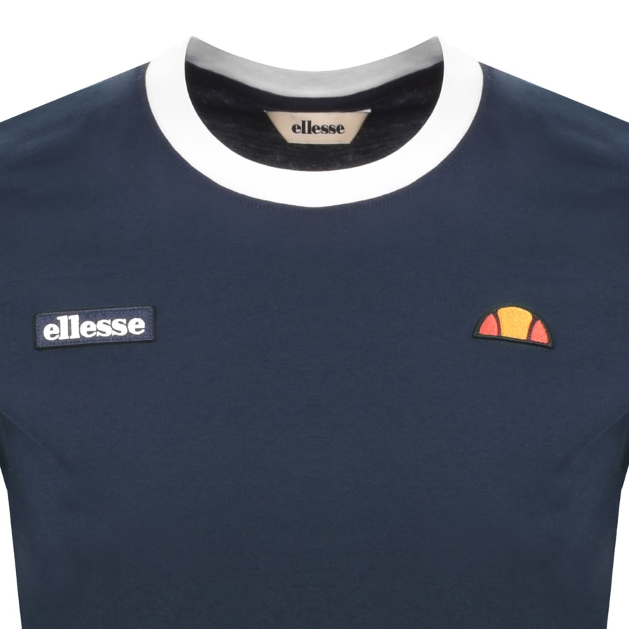 Image number 3 for Ellesse Ringetto T Shirt Navy