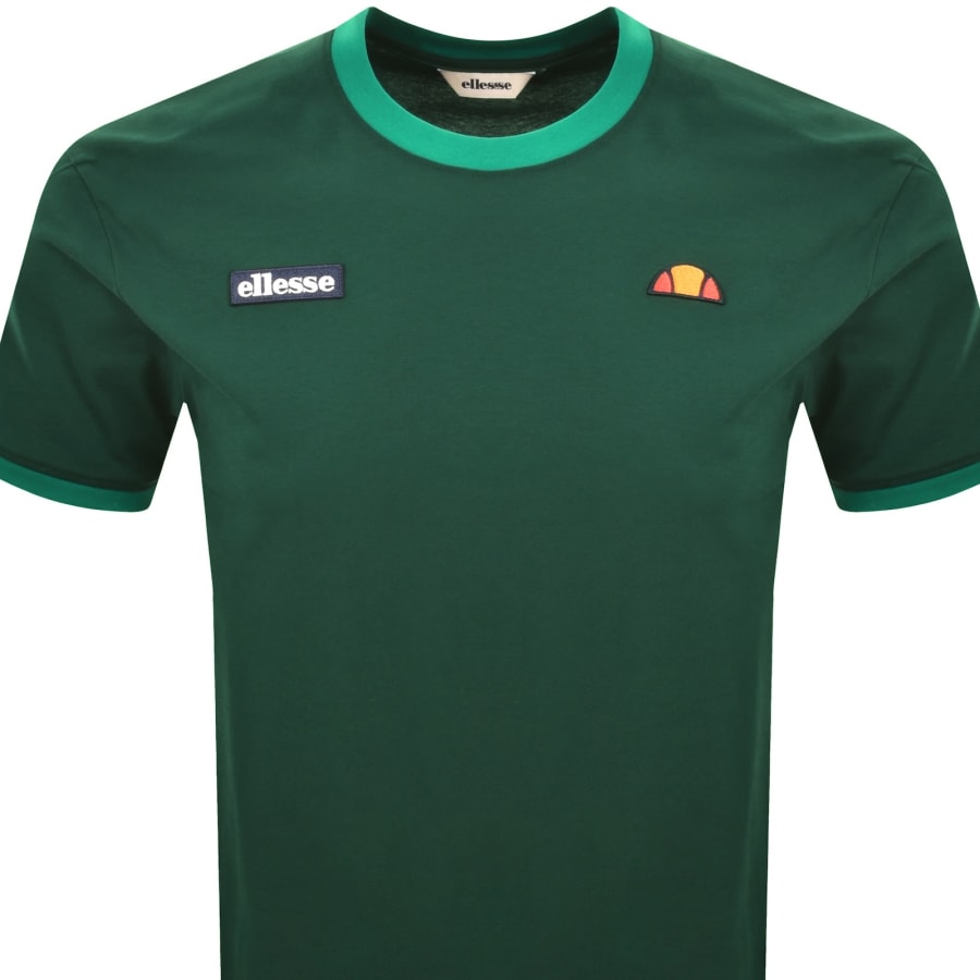 Image number 2 for Ellesse Ringetto T Shirt Green