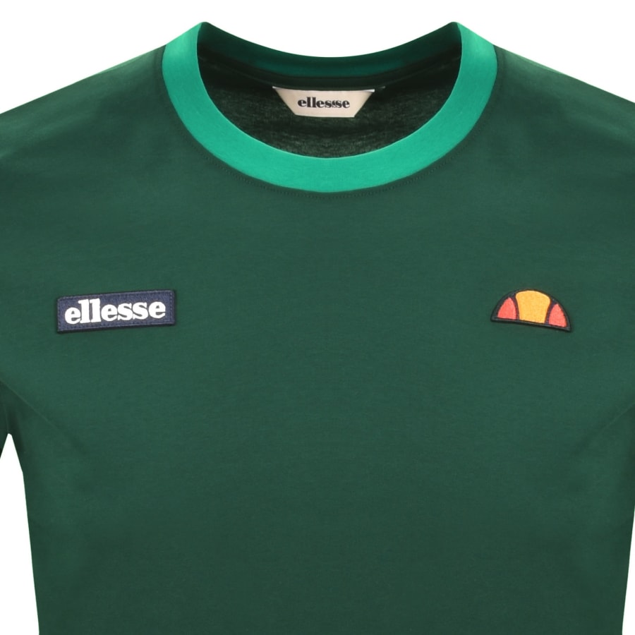 Image number 3 for Ellesse Ringetto T Shirt Green