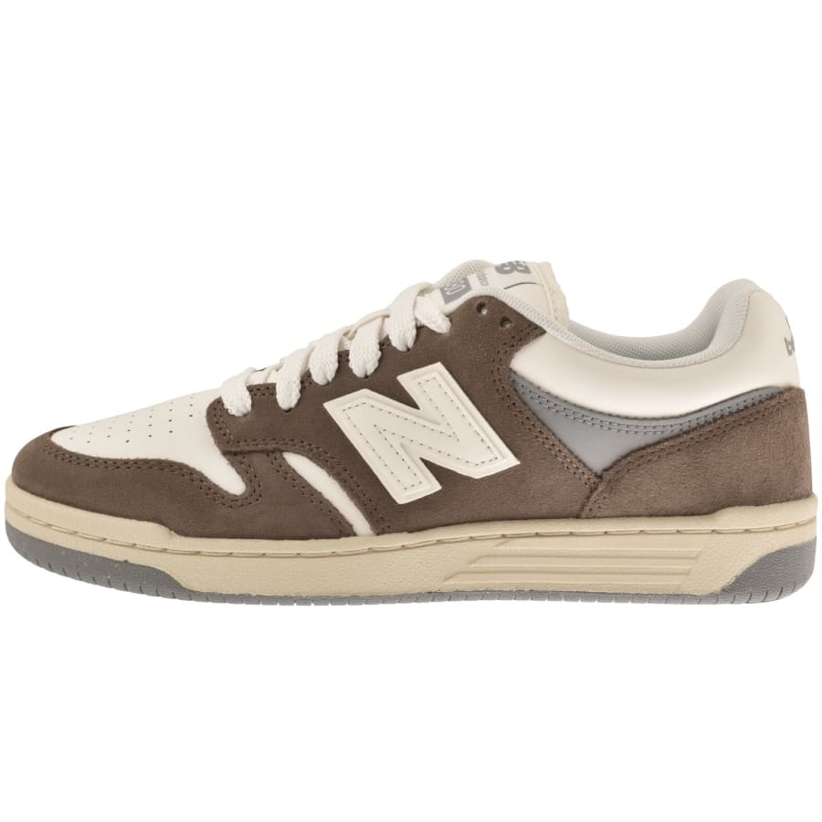 Image number 1 for New Balance 480P Trainers Slate Brown