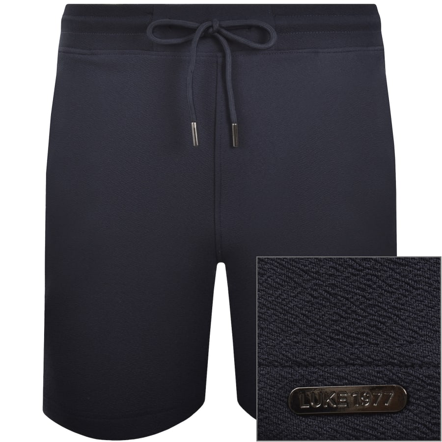 Image number 1 for Luke 1977 Paraga Crinkle Shorts Dark Navy