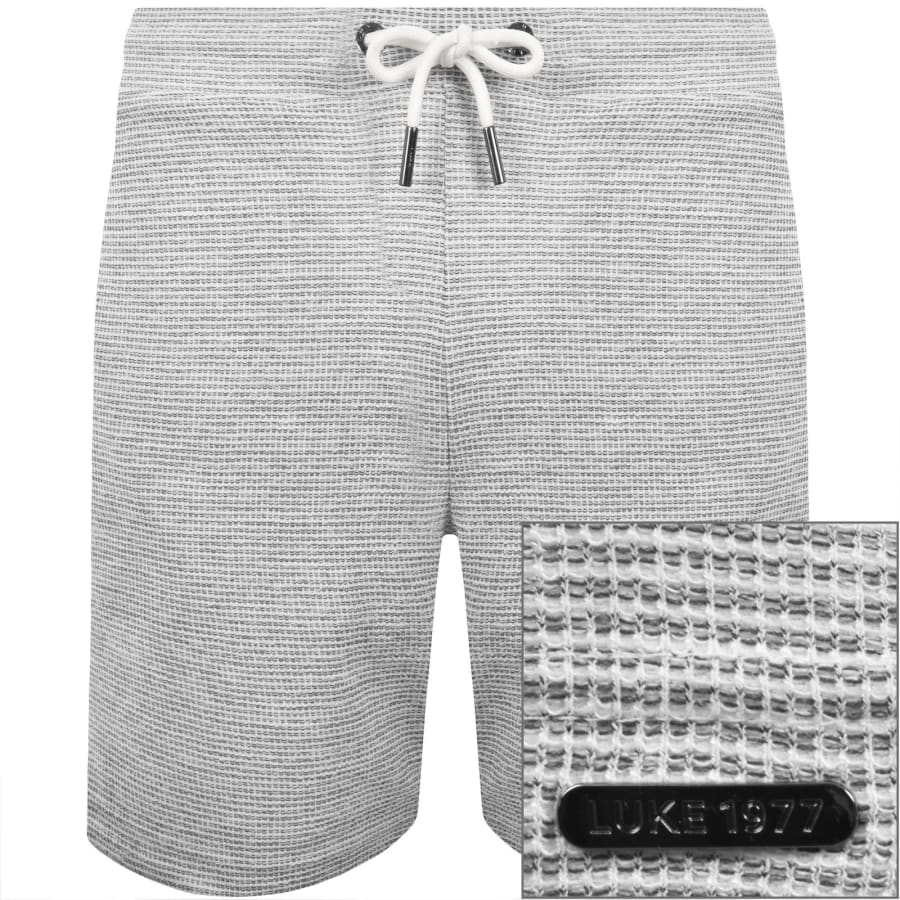 Image number 1 for Luke 1977 Kona Waffle  Shorts White