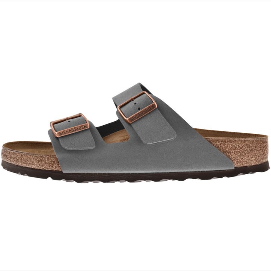 Image number 2 for Birkenstock Arizona Sandals Grey