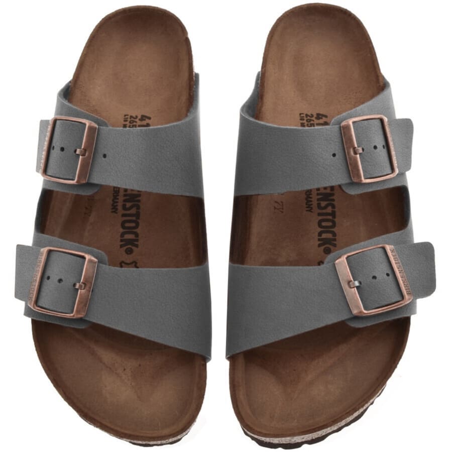 Image number 1 for Birkenstock Arizona Sandals Grey