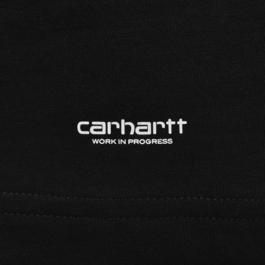 Image number 3 for Carhartt WIP 2 Pack Short Sleeved T Shirt Black