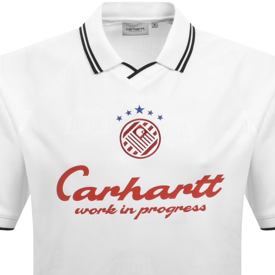 Image number 2 for Carhartt WIP Terrace Football T Shirt White