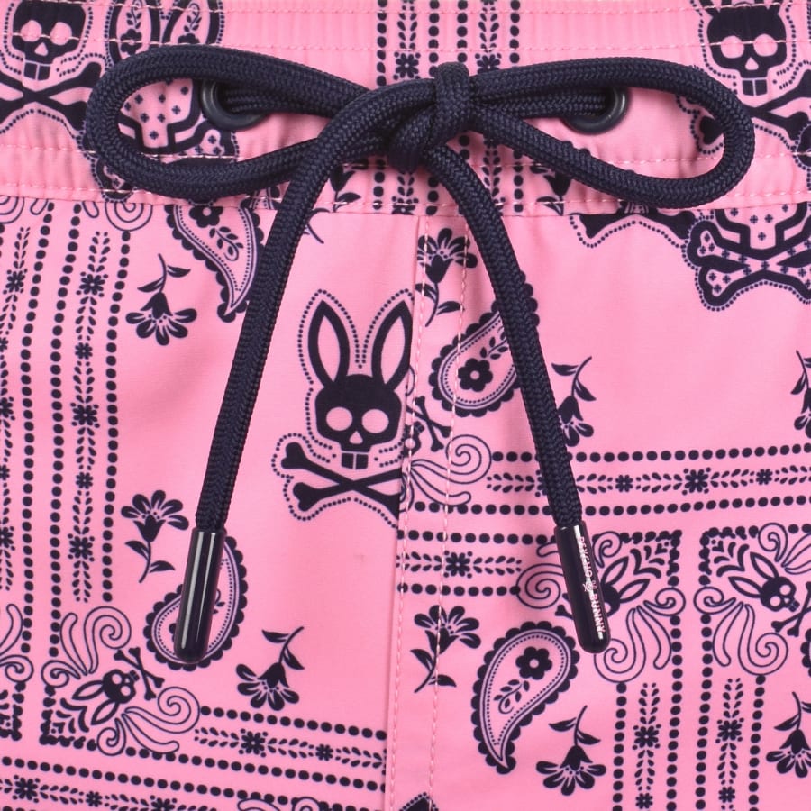 Image number 4 for Psycho Bunny Luke Swim Shorts Begonia Pink