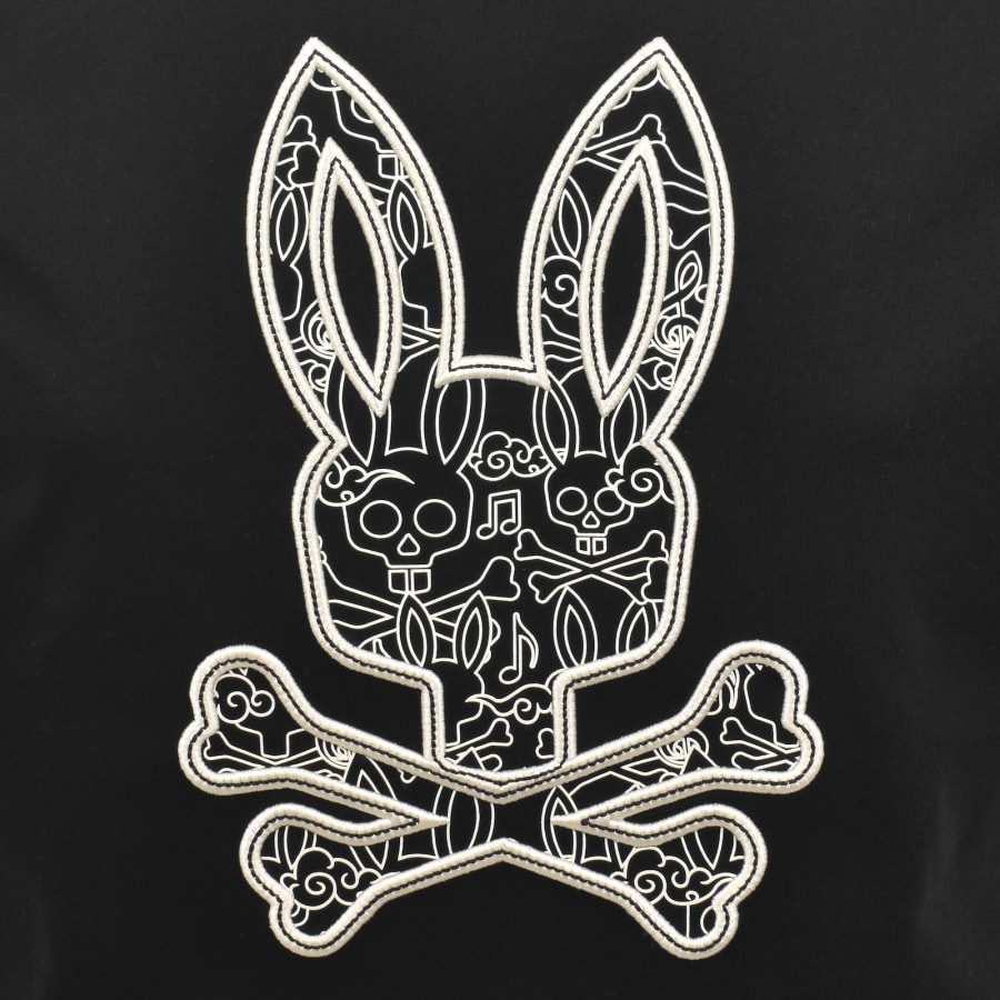 Image number 3 for Psycho Bunny Oscar Graphic T Shirt Black