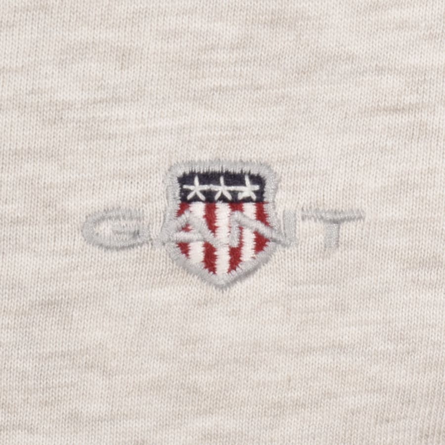 Image number 3 for Gant Shield T Shirt Grey