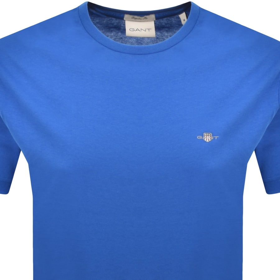 Image number 2 for Gant Shield T Shirt Blue