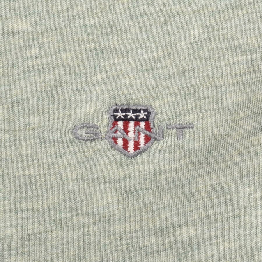 Image number 3 for Gant Shield T Shirt Green
