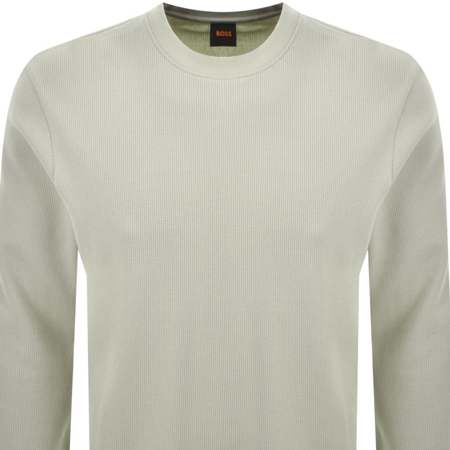 Image number 2 for BOSS We Tempest Sweatshirt Beige