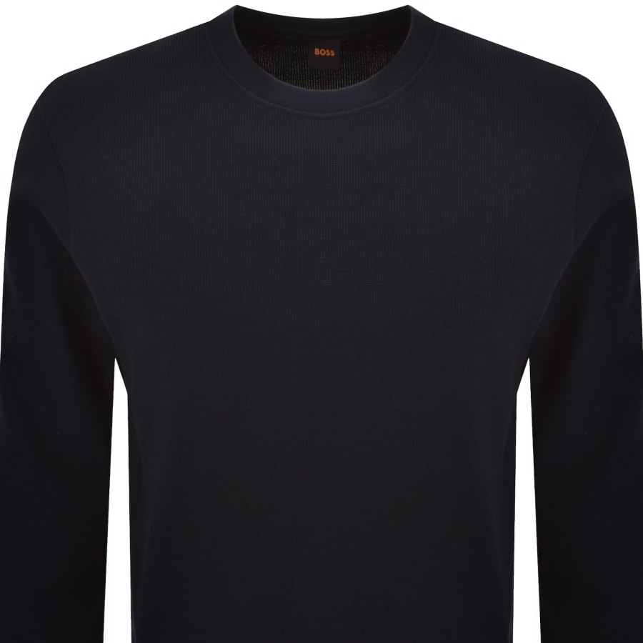 Image number 2 for BOSS We Tempest Sweatshirt Dark Blue