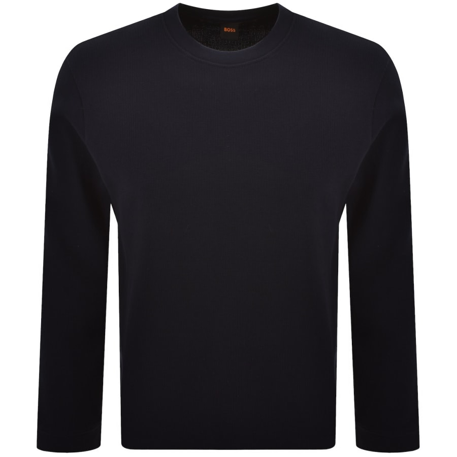 Image number 1 for BOSS We Tempest Sweatshirt Dark Blue