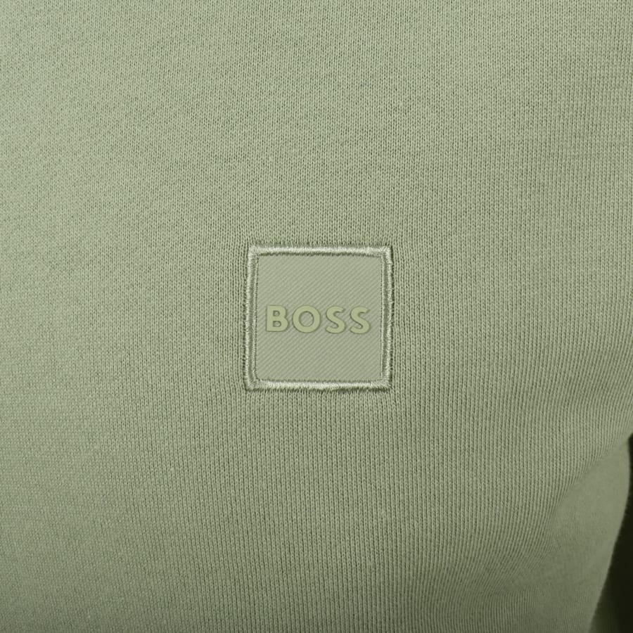 Image number 3 for BOSS Westart Sweatshirt Green