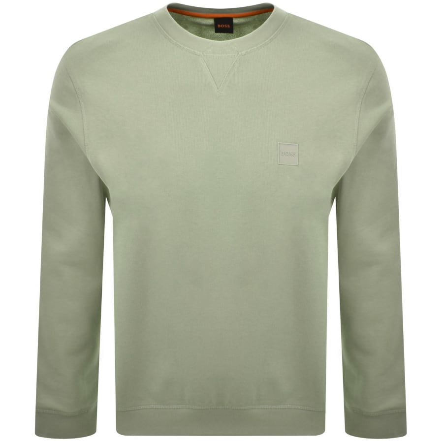 Image number 1 for BOSS Westart Sweatshirt Green