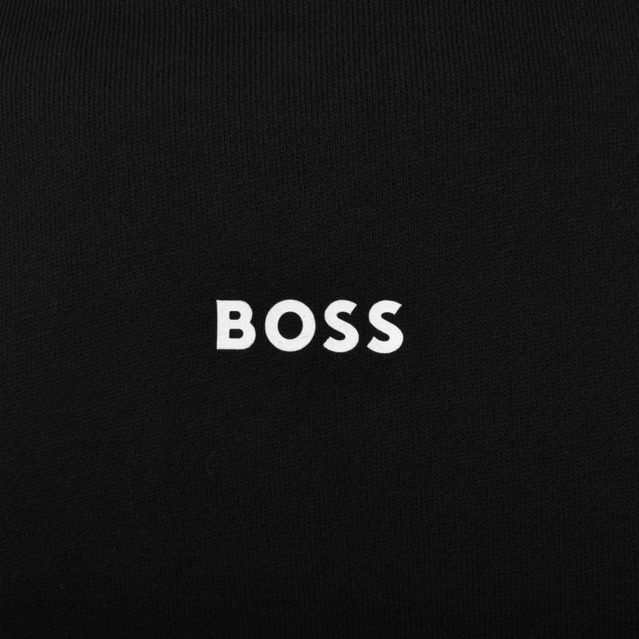 Image number 3 for BOSS Wetalk Pullover Hoodie Black